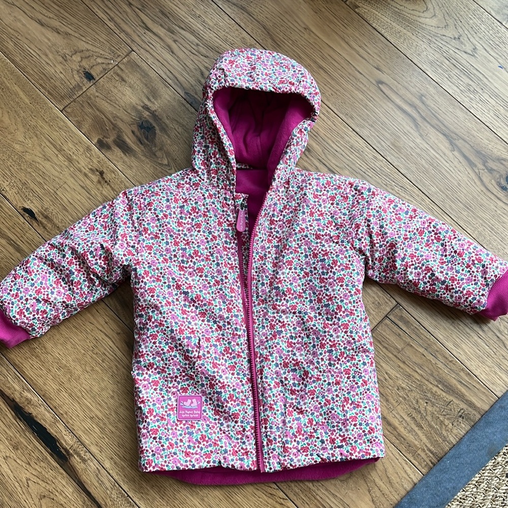 Reversable girls coat!